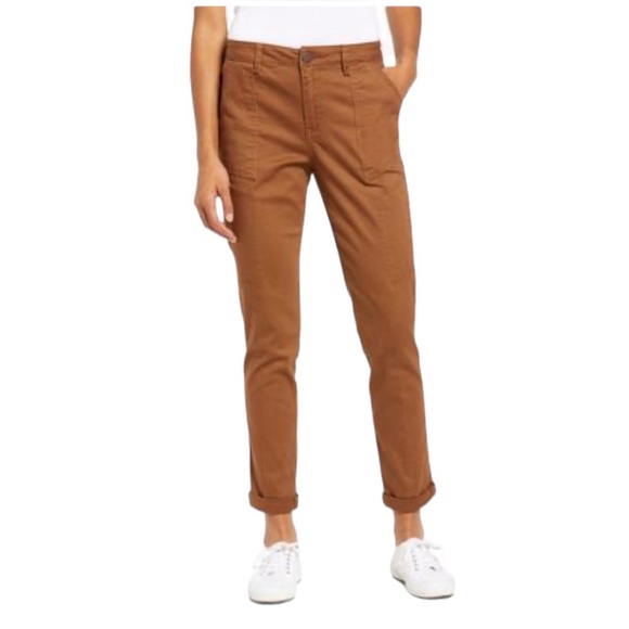 Wit & Wisdom Tobacco High Rise Utility Flex-Ellent Pant. - Picture 9 of 9